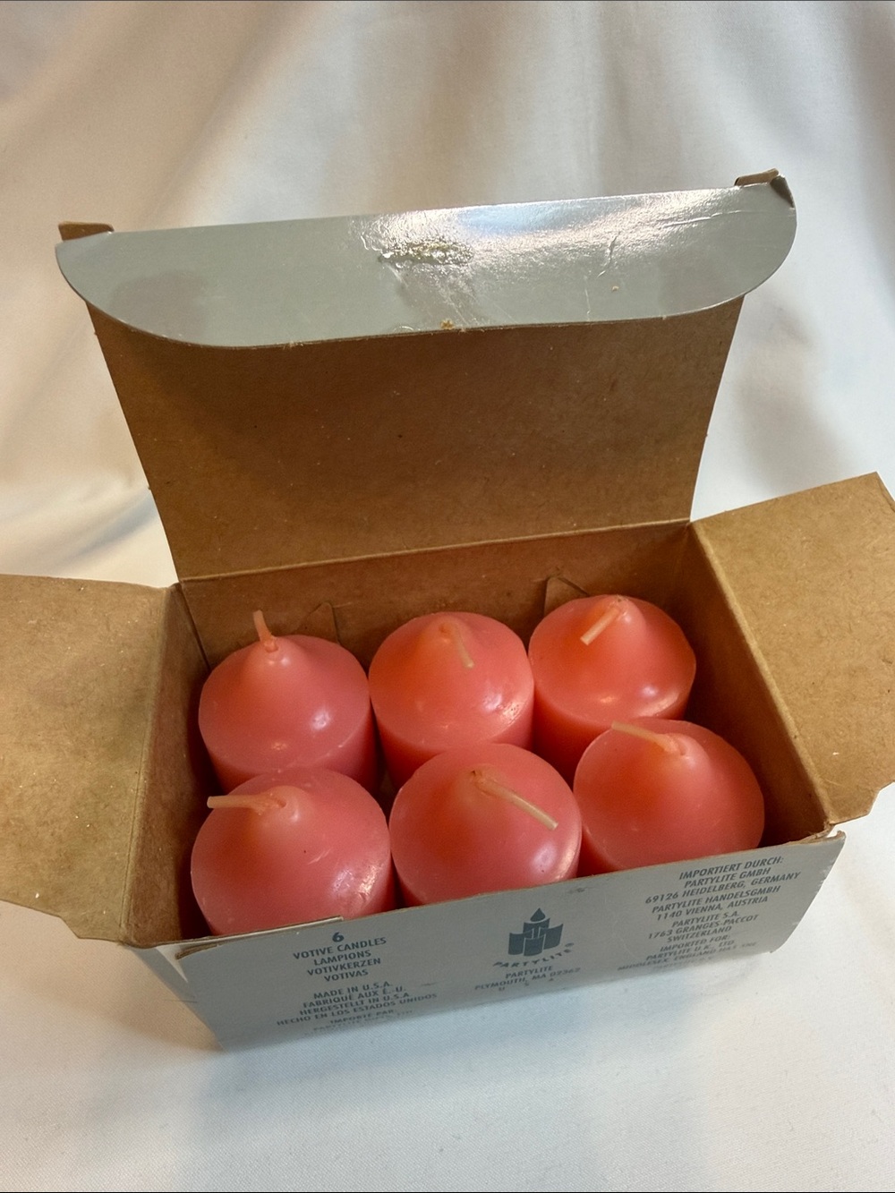 PartyLite Tropical Blossom Votive Candles
